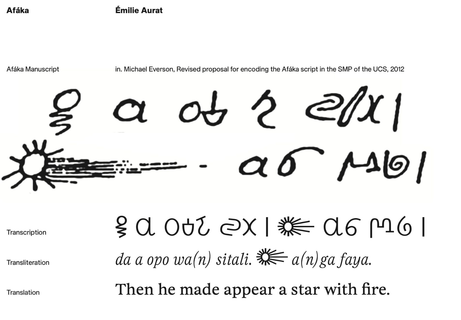 Afaka Script AI for Language and Cultural Preservation